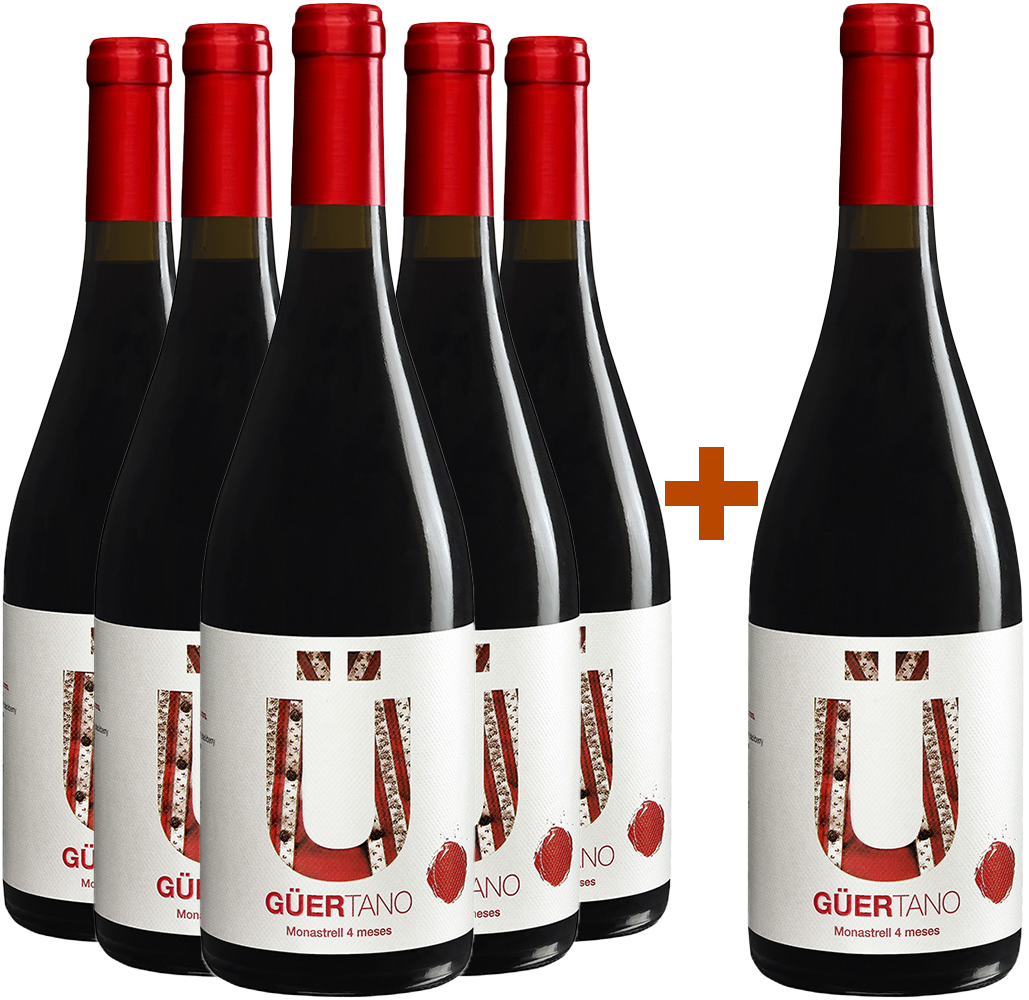 5+1 Aktionspaket Güertano Tinto Monastrell Jumilla DO