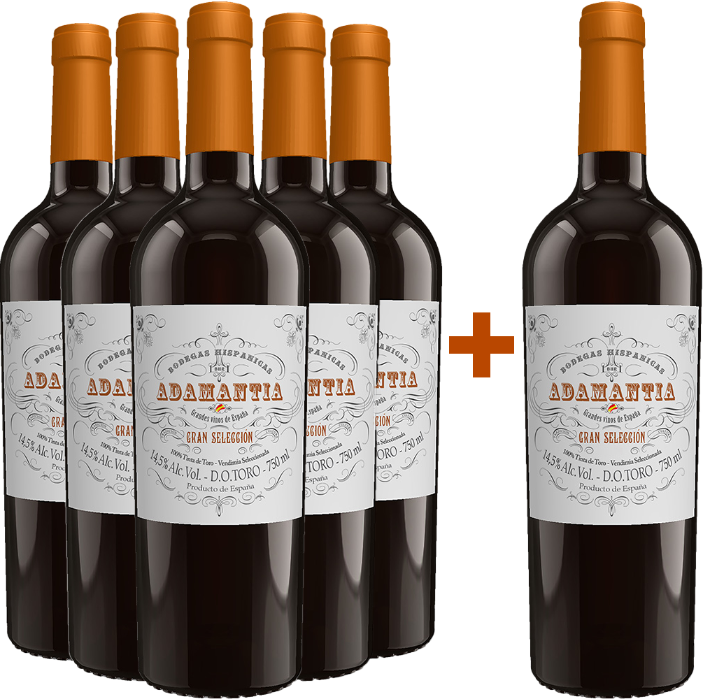 5+1 Aktionspaket Adamantia Gran Selección Toro DO