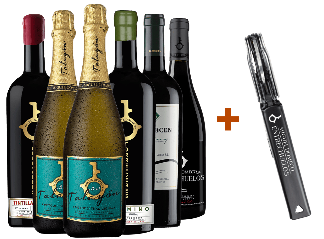 Pack descuento Premium Miguel Domecq Cádiz VT (+ regalo sacacorchos)