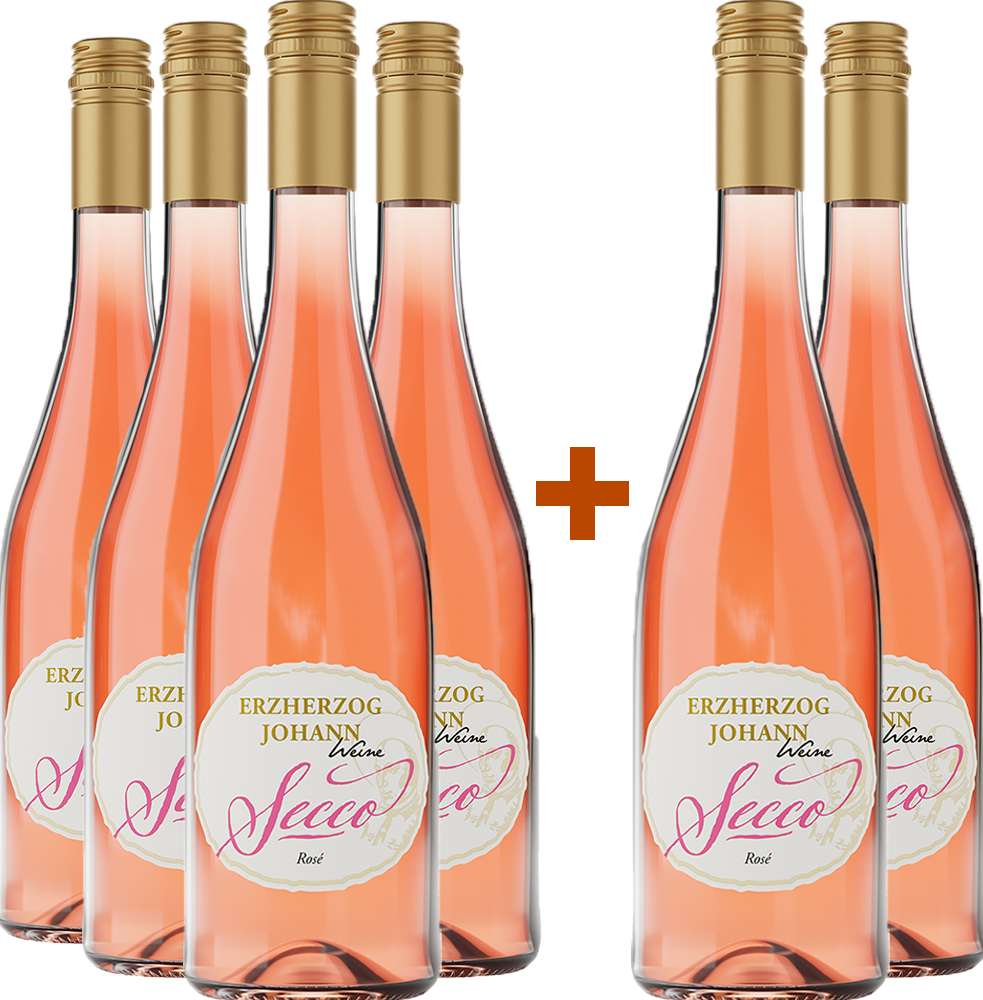 4+2 Paket Secco Rosé