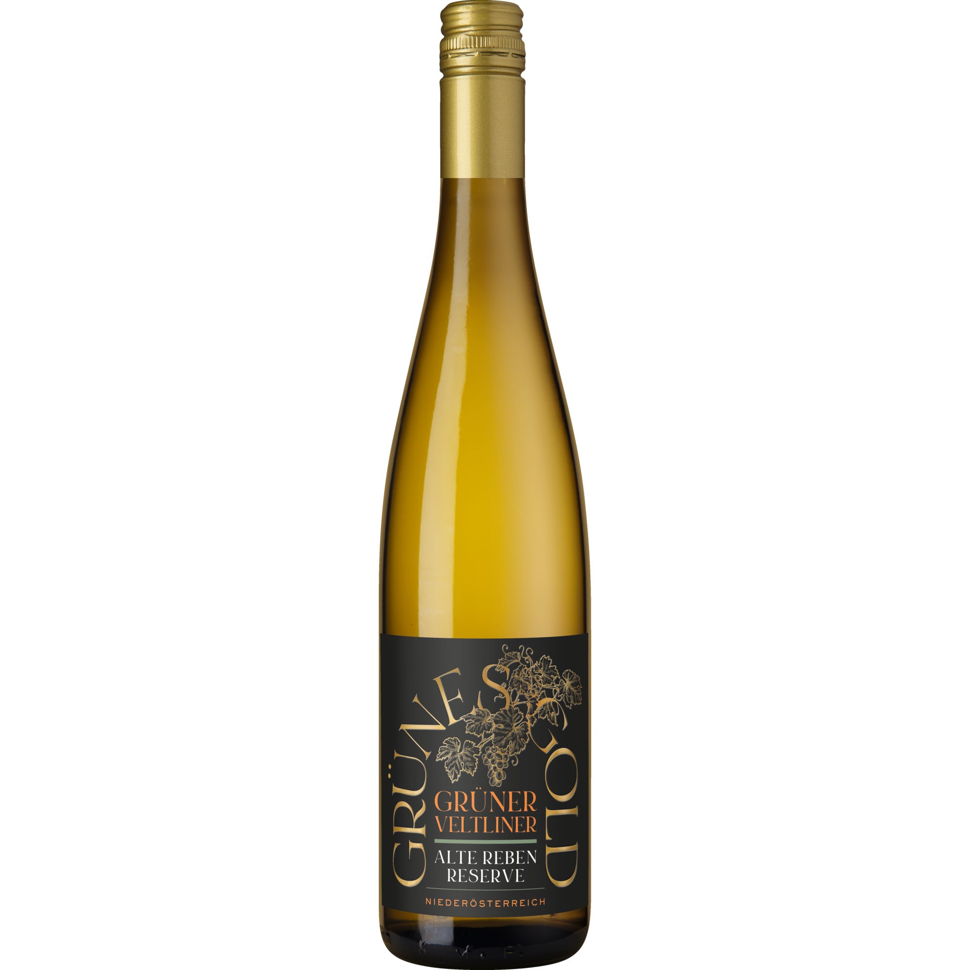 2025 Grünes Gold Grüner Veltliner Alte Reben Reserve reflection