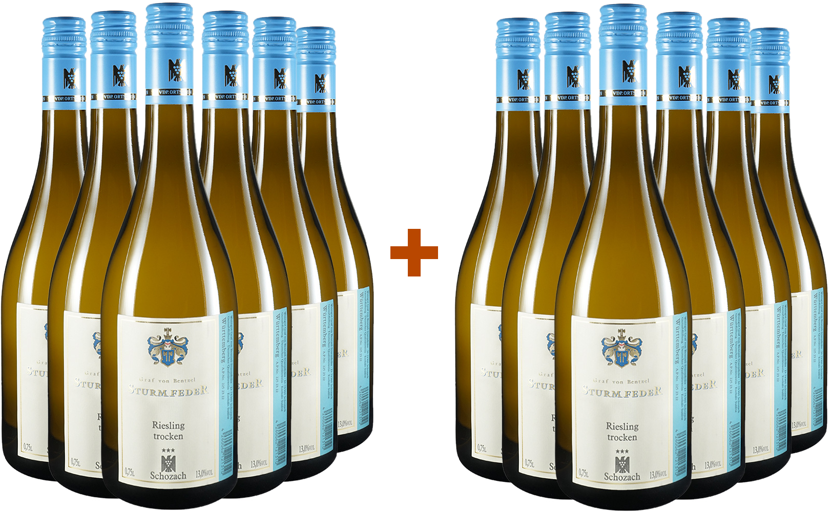 6+6 Paket Schozach Riesling ***